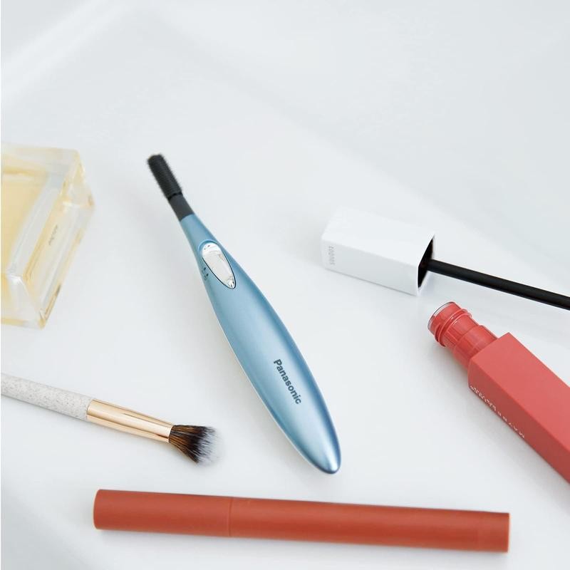 Panasonic Heated Eyelash Curler Comb With Non-Stick Silicone, Wand-Style -