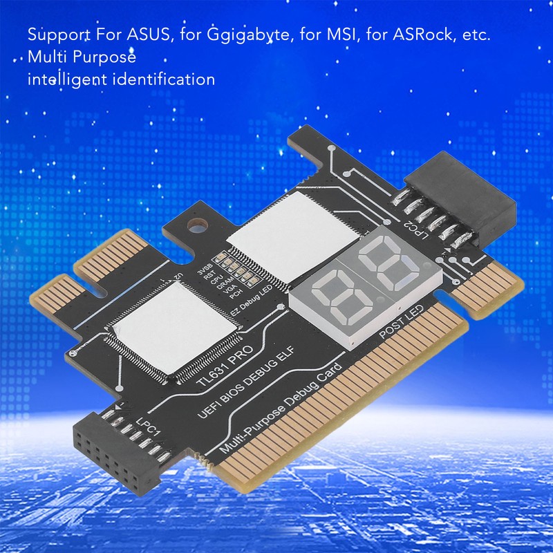 Post Test Motherboard Analyzer Diagnostic Card Kit Laptop Motherboard Analyzer