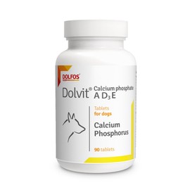 AnkhPets AnkhPets Dolvit Calcium Phosphate A D3 E 90 Tablets Puppy Adult Pregnant Nursing Dogs
