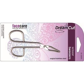 Dreamcut Scissor Tweezer Surgical Stainless Steel, Perfect for Ingrown Hair, Eyebrow Hair, Nose and Facial