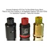 Armerah Snakeskin 810 Drip Tip eCig Mouthpiece Short/Wide Epoxy Resin