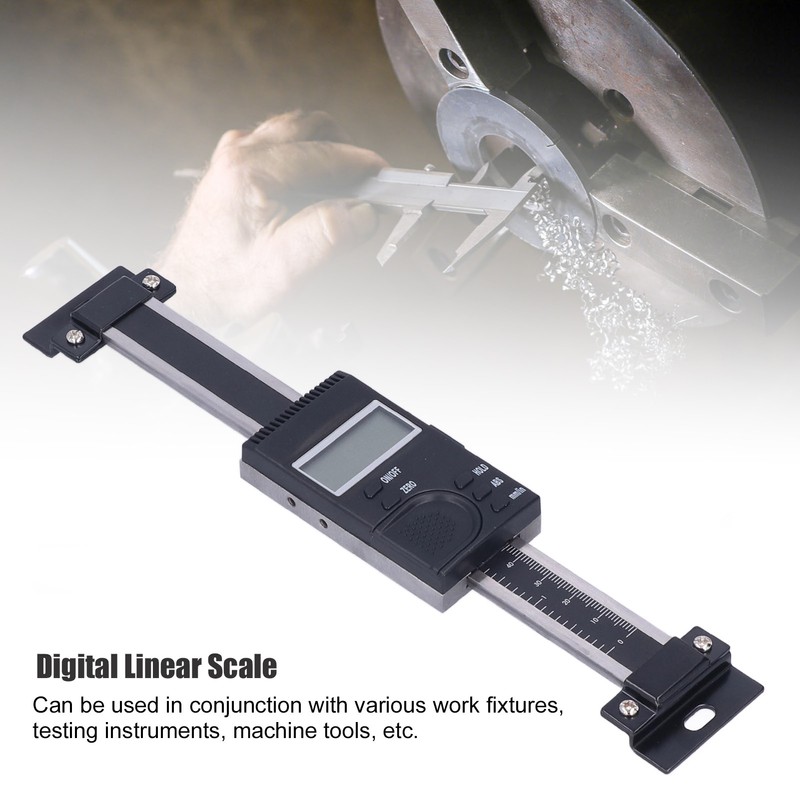 Vertical Vernier Caliper IP45 Waterproof Digital Linear Scale with LCD