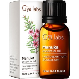 Gya Labs Pure Manuka Oil for Skin - Essential Oils for Skin - 100% Natural Manuka Essential Oil for Nails, Skin & Face (0.34 fl oz)