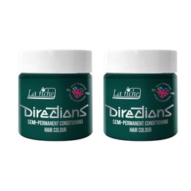 La Riche Directions Semi Permanent Hair Colour, 100 ml Tub, Pack of 2 (Alpine Green)