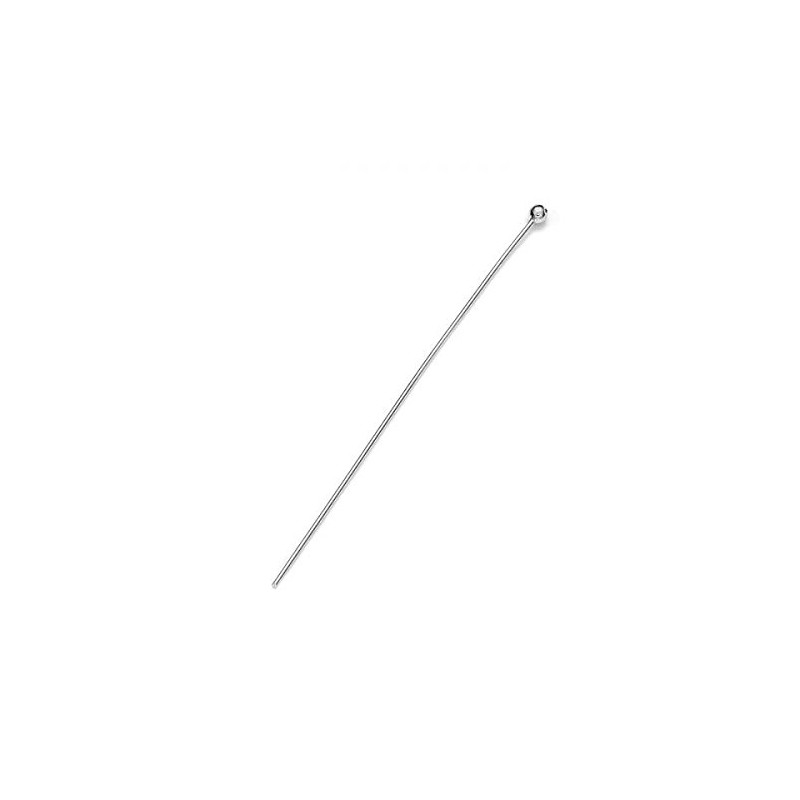 My-Bead Set of 20 Rivet Pins 925 Sterling Silver 20