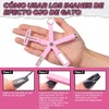 Kit 4pcs Imán de Uñas 3D Ojo de Gato Magnético