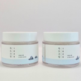 1+1 Round Wrap 1025 Dokdo Cream 80ml Dry Skin Moisturizing Moisturizing Cream Highly Moisturizing / 1+1 라운드랩 1025 독도크림 80ml 건조한피부보습 수분크림 고보습