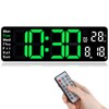 Koolertron Wall Clock Digital 13 Inch Large Display, LED Digital