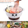 Electric Skillet 4-in-1 Multifunctional Electric Cooker Skillet Grill Pot for