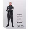 JAKO Children's Polyester Power Tracksuit with Hood, Black, 164