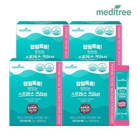 Popping Tok Tok Delicious Stress Crush 4 Boxes (120 Packs) / 팝핑톡톡 맛있는 스트레스 크러쉬 4박스 120포
