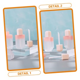 WOONEKY 10pcs Lip Gloss Tube Lip Gloss Container Lip Balm Bottle Lip Gloss Bottle Lip Balm Container Lip Oil Tubes Lip Oil Container Lip Gloss Supplies Travel Lip Oil Bottle Tube Lip Gloss