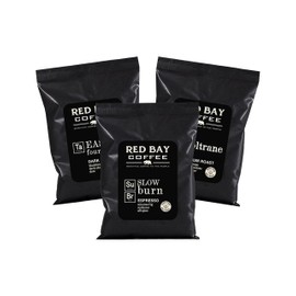 Whole Coffee Beans - Red Bay Combo 3-Pack Gift Collection | Gourmet Medium Roast Whole Bean Coffee Best For Strong Espresso, Pour Over, Drip, Cold Brew & More | Fresh, Artisanal, Direct Trade
