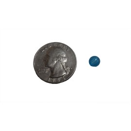 6MM Beads - Blue - Glow in The Dark - 100 Pack - for Fishing Tackle or Jewelry - #6MMBLUGLO - Hard Plastic