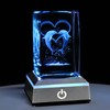 Kertari K9 Crystal Dolphin, 3D, LED Bedside Light, Stylish, Interior,