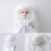 Ninnandokino Small Doll Wig 1/6 Doll Heat Resistant Wig 4.5"