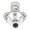 Kadimendium 3 Way Quick Coupler Quick Connect Air Hose Splitter