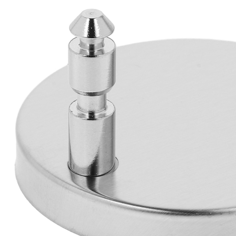 Housoutil 2 Sets Toilet Seat Hinge Toilet Seat Screw Hinges