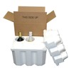 6 Bottle Styrofoam Wine Shipping Coolers (Set of 2)