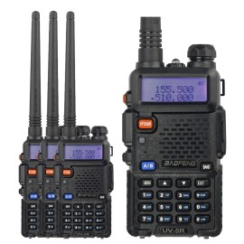 Baofeng US 4x Baofeng UV-5R Dual-Band VHF UHF FM Transceiver Ham Two-way Radio Scanner