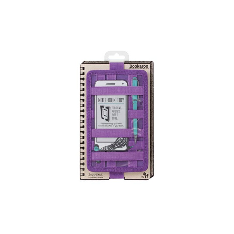 Bookaroo Notebook Tidy - Purple