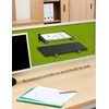 NOTMBESTM Universal Wall Mount Storage Organizer for Keyboard, (Black)