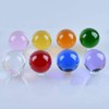 YISHUI HP0181 Crystal Ball, Multicolor Transparent Crystal, Clear Ball, 2.4