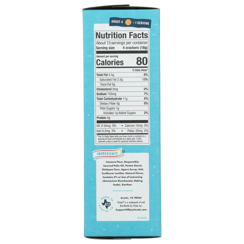 Fit Joy Classic Crackers, 8 OZ
