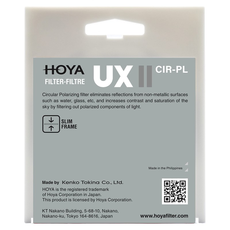 HOYA 52.0MM UX II CIR-PL
