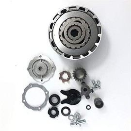 CLEO Clutch Assembly 17 Teeth For Semi Auto 50cc-125cc Engine Dirt Bikes ATV Go-Kart Taotao Kazuma