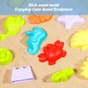 Lotvic Beach Toy Set, 19 Pcs Sand Toys, Bucket and