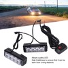 24W 12V 8LED Strobe Lights Bar High Brightness Warning Caution