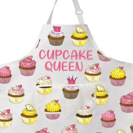 Cupcake Lover Gift Cupcake Queen Apron Cupcake Inspired Gift Cupcake Shop Apron Cupcake Making Gift Baker Gift (CUPCAKE QUEEN apron uk)