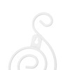 2 Sets Wall Candle Holder Foldable European Style Swirl Wrought