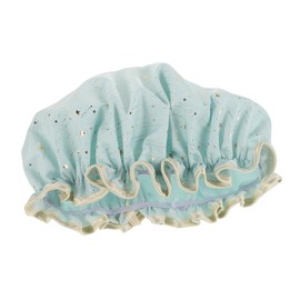Beavorty Shower Cap for Long Hair Women's Bath Hat Soft Cotton Material Reusable and Comfortable