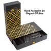 CANDOR AND CLASS Women's Touchscreen Cashmere Lined Leather Gloves, Gift
