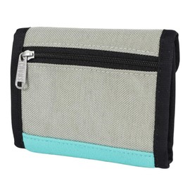 Chums Men's Trifold Wallet Sweat Nylon Mint/Lt. Gray