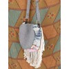GURU SHOP Boho Shoulder Bag, Hippie Bag with Fringes, Model
