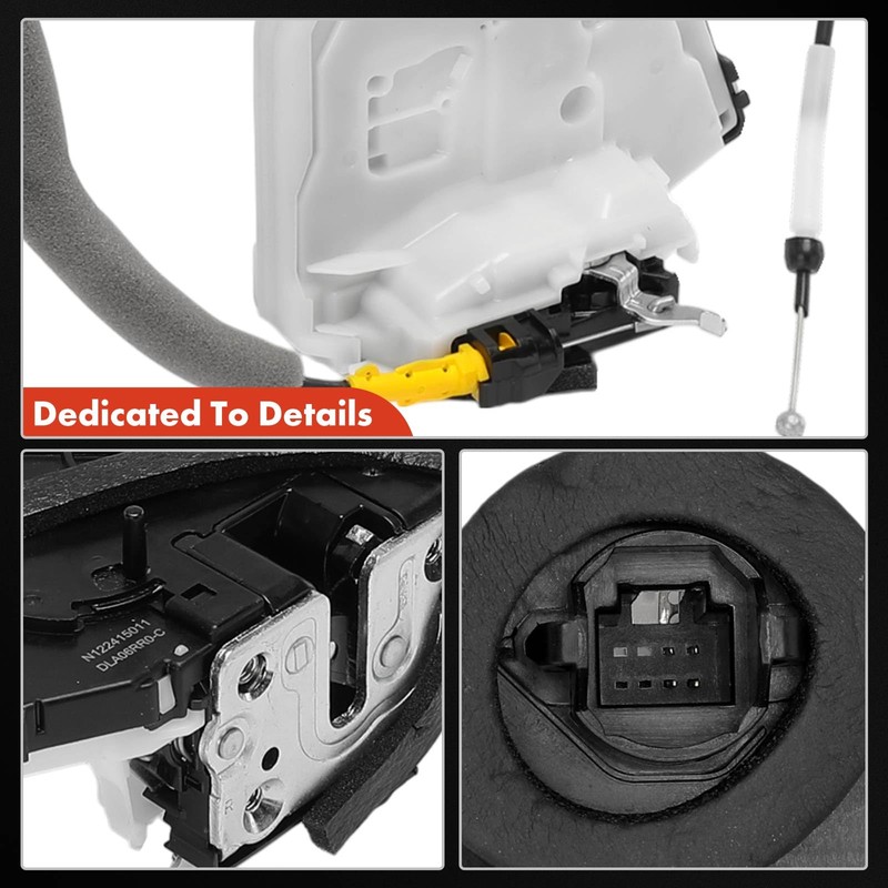 A-Premium Rear Right Passenger Side Door Lock Actuator Compatible with