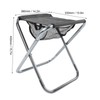 Outdoor Portable Folding Stool Aluminium Alloy Train Painting Camping Folding