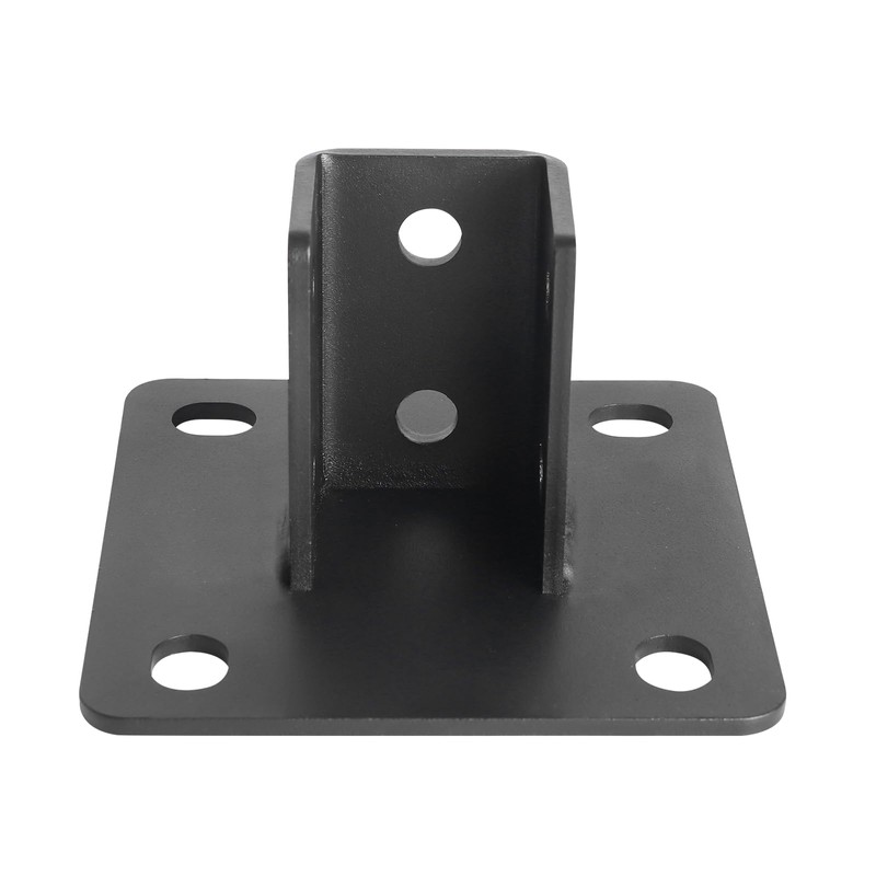 Post Base 6 Pcs, 4 Holes Square Mount for 1-5/8”
