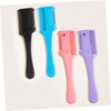 BIUDECO 4pcs Double-sided Hair Thinner Comb Women Hair Trimming Styling