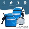 AlveyTech Insulated Front Basket Bag for Mobility Scooters with Round