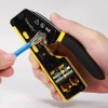 Pinza Ponchadora Crimpadora Pass Through RJ11 RJ45 Engarzado Herramienta Profesional