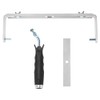 QWORK Paint Roller Holder, 12-18 in Aluminum Roller Frame for