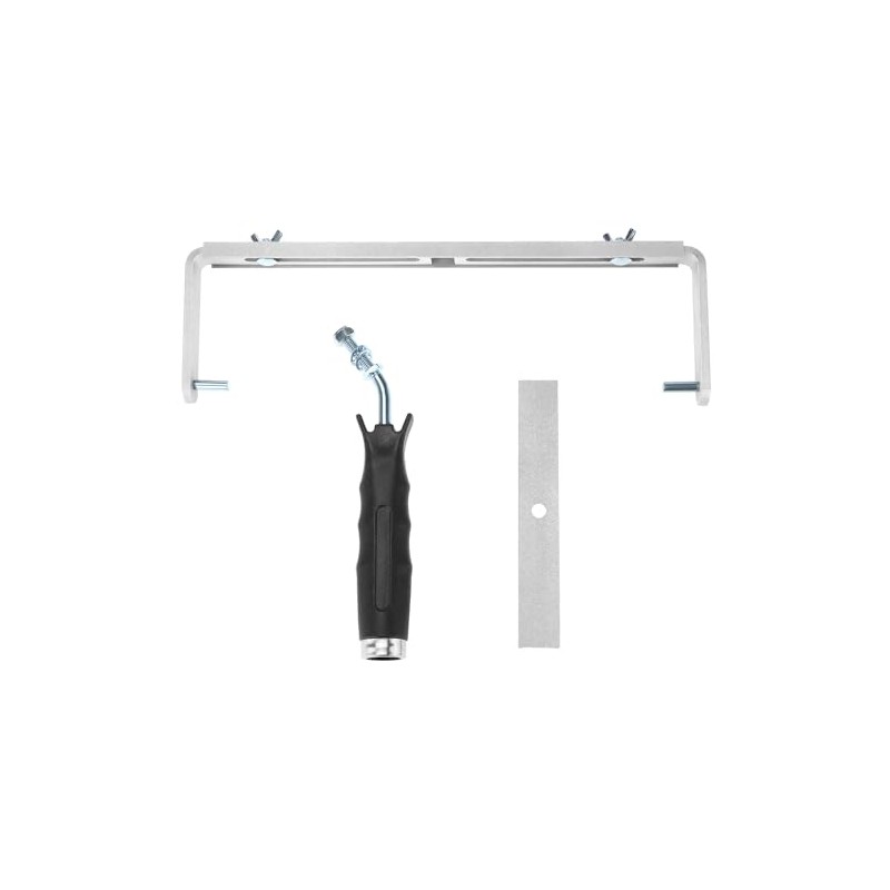QWORK Paint Roller Holder, 12-18 in Aluminum Roller Frame for
