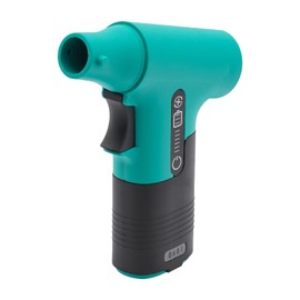 QUSKLISU Electric Air Duster, 13000RPM Compressed Blower Fan Multi-Functional Tiny Electric Cleaner 3 Speeds Adjustable Rechargeable Air Blower for Keyboard PC Deep, Car, Home Cleaning (Green)