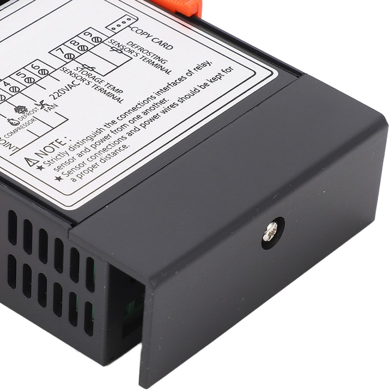Digital Temperature Controller Dual Sensor LED Screen Thermostat for Cold