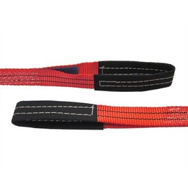 FREAK Belt Sling E Type Double-ended Eye Shape Lifting Load Capacity 2648.5 lbs (1200 kg) Width 1.4 inches (35 mm) Length 3.9 ft (1.5 m) Red
