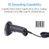 1D Laser Barcode Scanner Wired Bar Code Reader With Buzzer